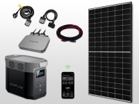 Kit Solaire Autoconsommation 820W Avec Batterie DELTA 2 MAX 2kWh