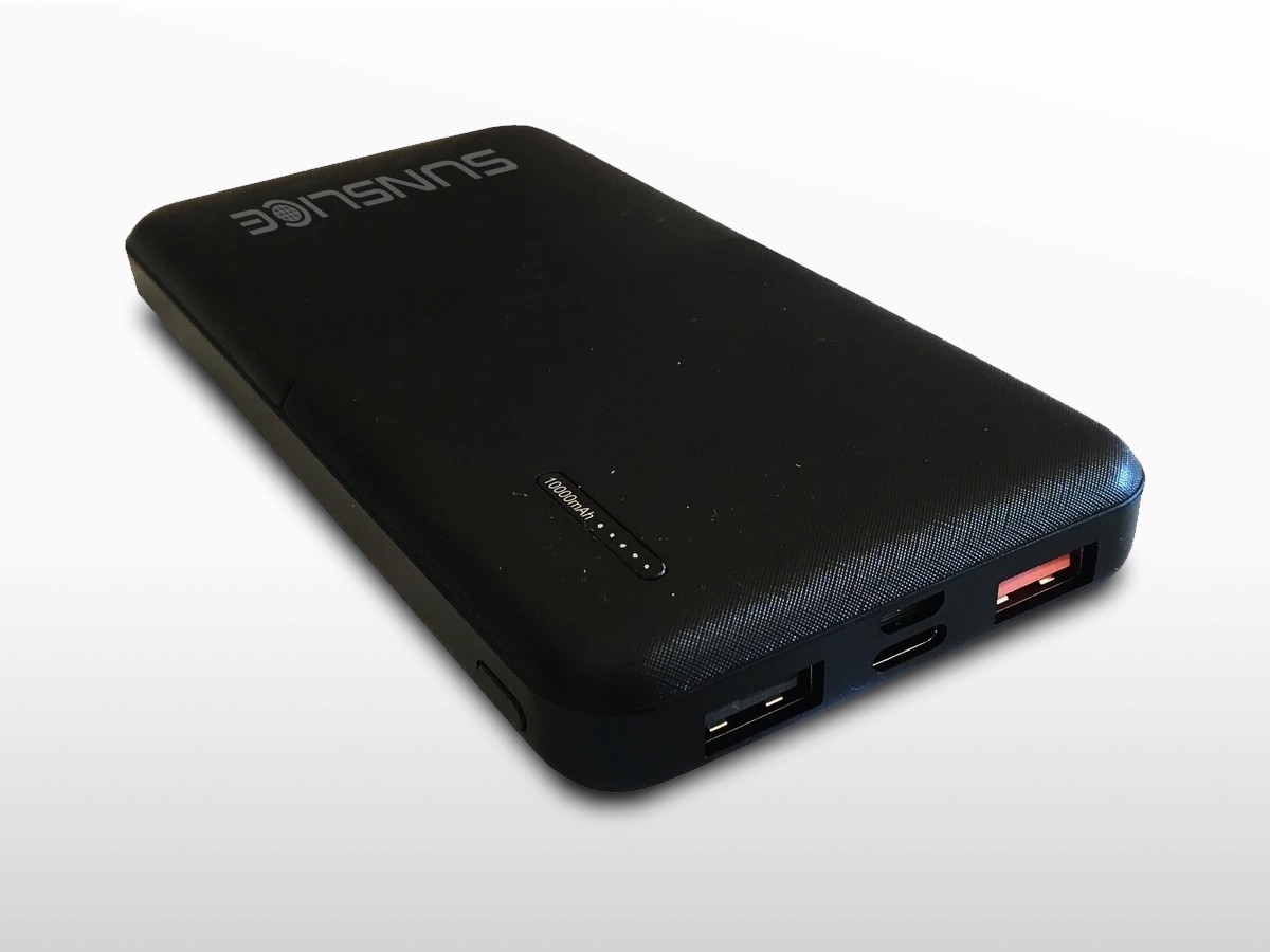 Batterie Externe Solaire et Chargeur Solaire Portable pour Téléphone
