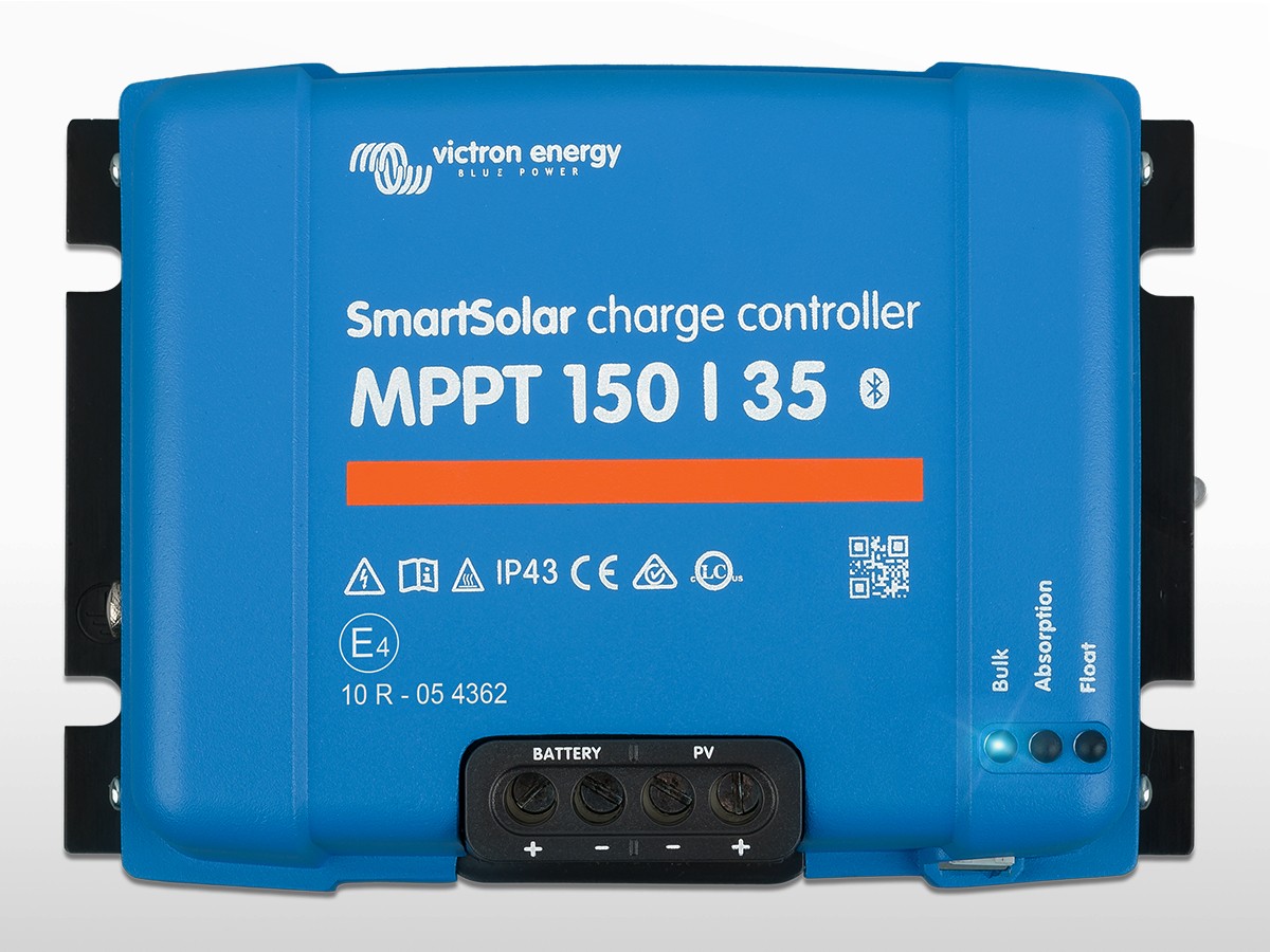 Régulateur MPPT-90.app avec 2 panneaux solaires, supports et