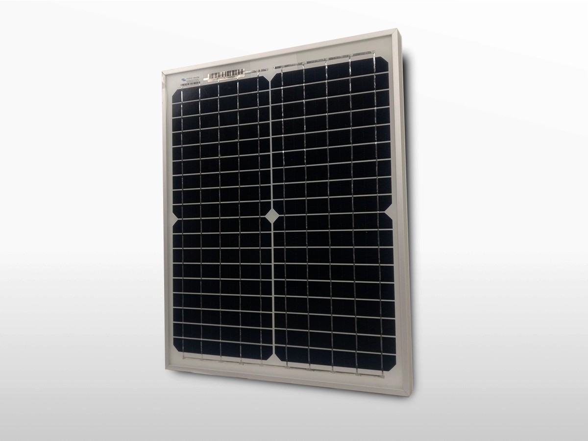 Panneau solaire monocristallin 100W - 12V
