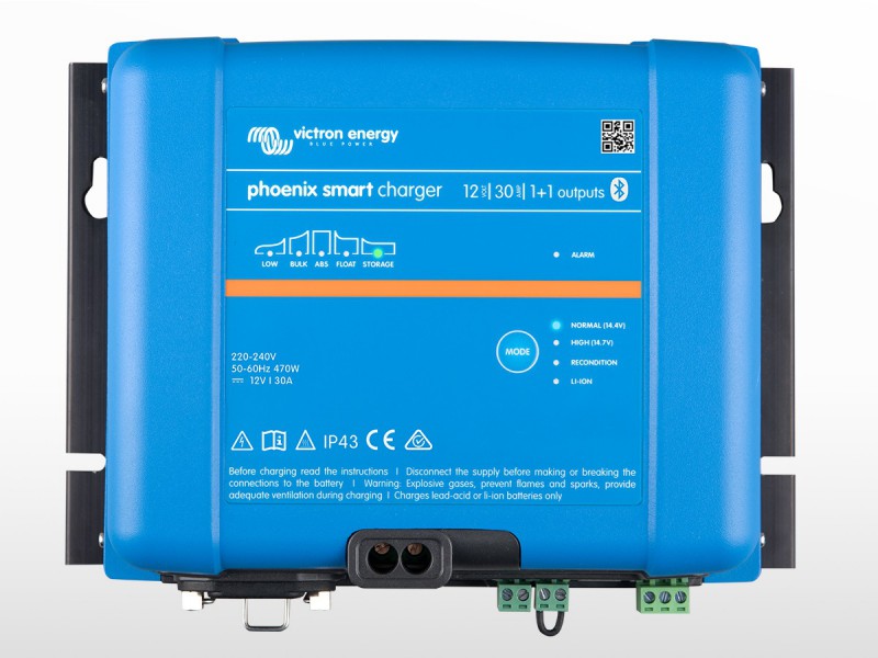 Chargeur de batterie solaire IP22-16A-24V-1-sortie Victron Energy