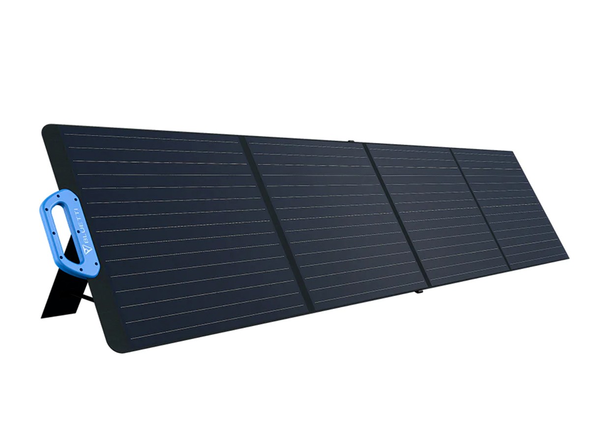 PV200 Panneau solaire 200W BLUETTI - Panneau pour batterie nomade van  aménagé et bateau - H2R Equipements.