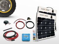 Kit autonome solaire 80W 12V écosolaire® - Ecosolaire