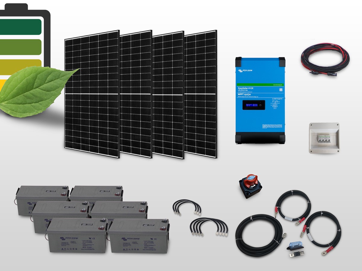 Kit solaire autonome 3000w 48v-230v easyconnect