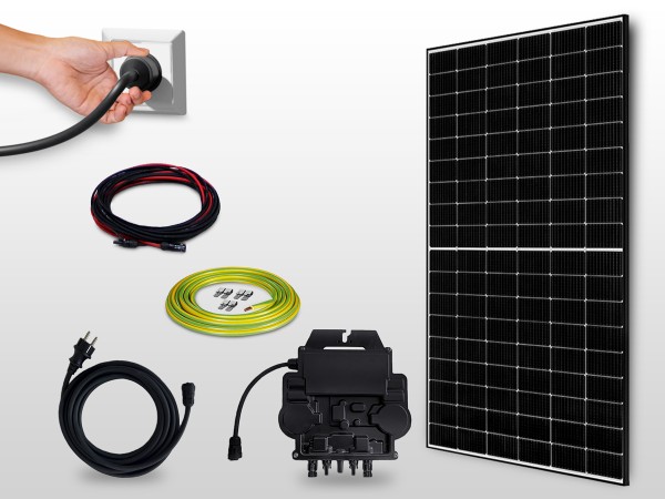 Kit panneau solaire autoconsommation sur prise 400 | 410W