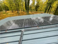 Fixation Toiture BAC ACIER pour 6 panneaux solaires | Cadre 30-50mm
