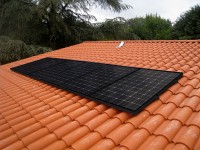 Fixation Toiture TUILE pour 6 panneaux solaires | Max 1160mm