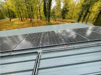 Fixation Toiture BAC ACIER pour 8 panneaux solaires | Cadre 30-50mm