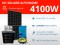 Kit solaire autonome 4100W - Lithium 500Ah - Easysolar GX 5000VA | 25kWh