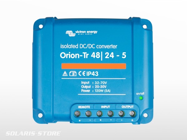 Orion-Tr 12/48-8A (380W) Isolated DC-DC converter | VI-ORI124838110