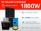 Kit solaire autonome 1800W - Lithium 200Ah - Easysolar GX 3000VA | 10kWh