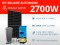 Kit solaire autonome 2700W - OPzV 478Ah - Easysolar GX 3000VA | 22,9kWh