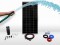 Kit pompe solaire immergée SHURFLO 9325 pour pompage autonome au fil du soleil