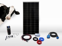 Kit pompe solaire immergée pour abreuvoir SHURFLO 