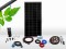 Kit pompage solaire Immergé goutte à goutte sans pression - 500m² | 70m - 2m³/J