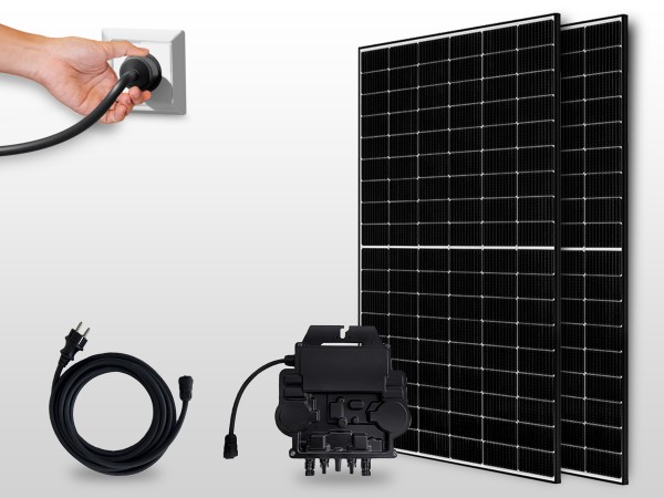 Kit panneaux solaires autoconsommation sur prise 900 | 900W