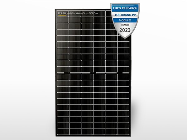 Panneau solaire monocristallin Bi-verre / Bi-facial DUALSUN | 500W