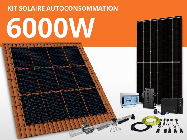 Kit solaire autoconsommation Enphase/Trina monophasé 6kW | Portrait 3L4C