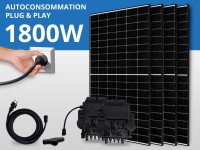 Panneaux solaires autoconsommation Plug and Play 1800 