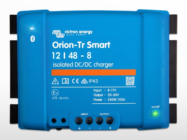 Orion-Tr Smart 12/48-8A (380W) Isolé DC-DC chargeur | ORI124838120