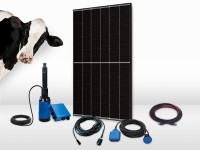 Kit pompe solaire immergée pour abreuvoir LORENTZ 