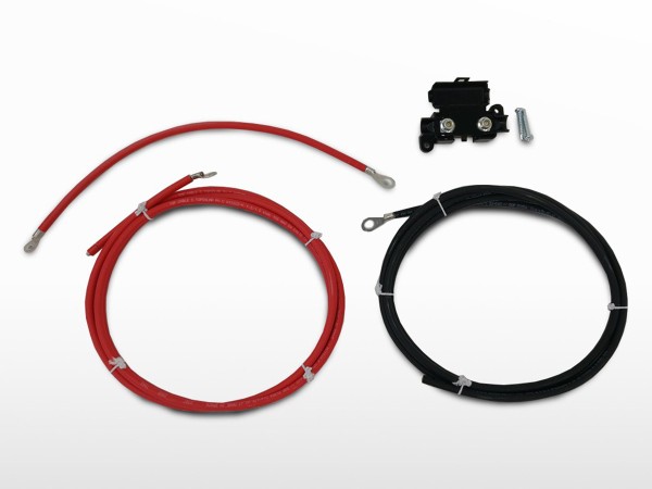 Kit connexion batterie 16mm² / M8-M8 + Porte MEGA-fusible | 2m