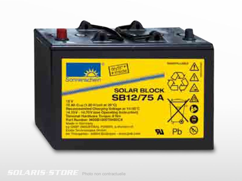 Batterie GEL Décharge Lente 12V 200Ah - Équipement auto