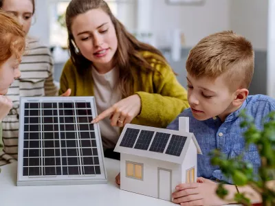 Fonctionnement d'un kit solaire habitat en autoconsommation 