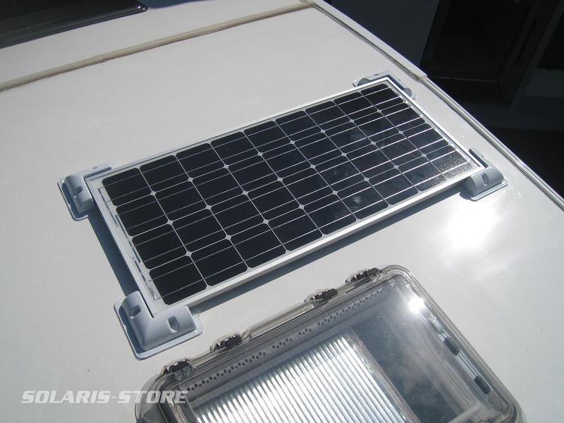 Kit solaire Camping-car 12V/115W avec batterie solaire.