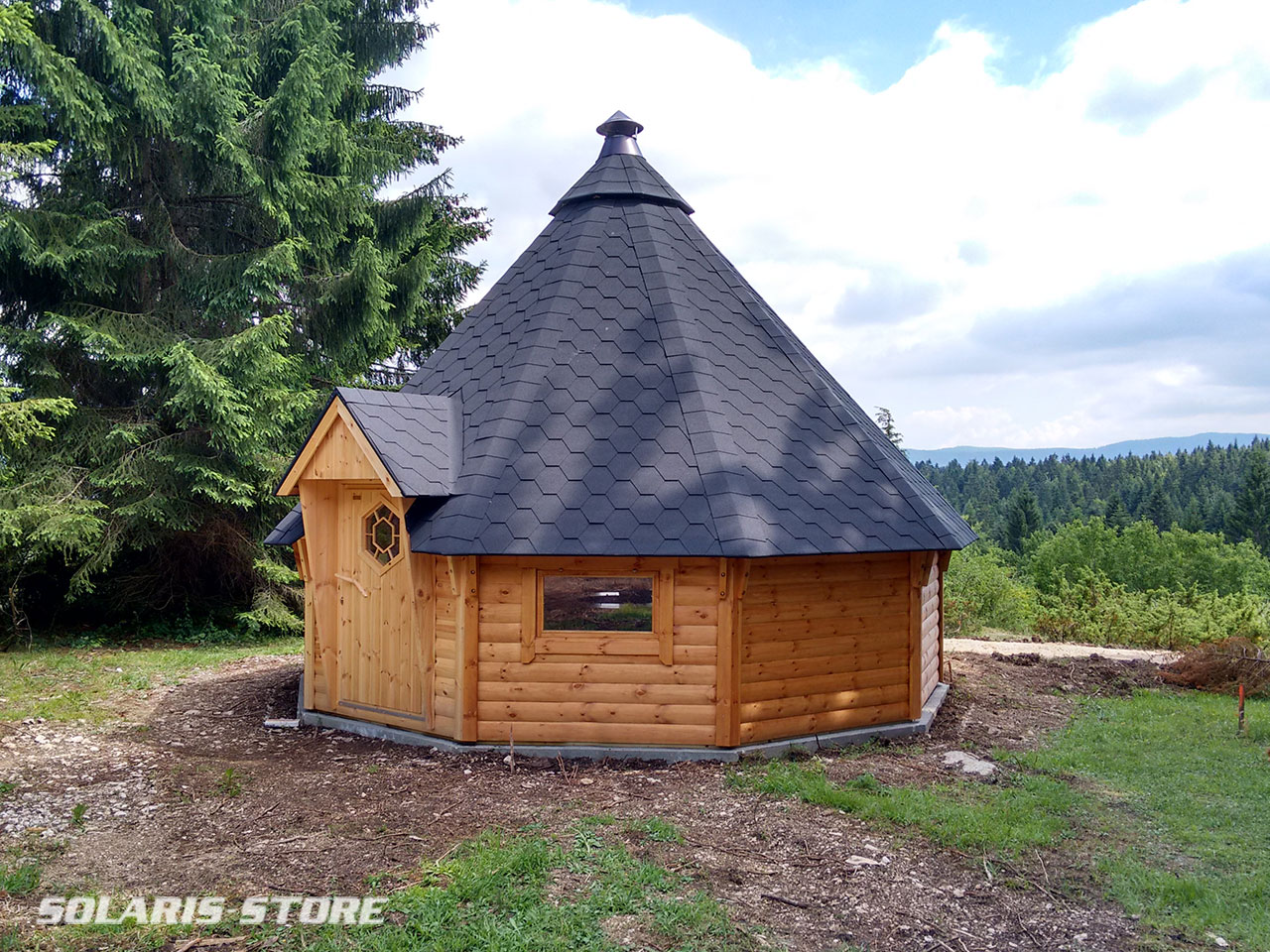 Cabane en forêt