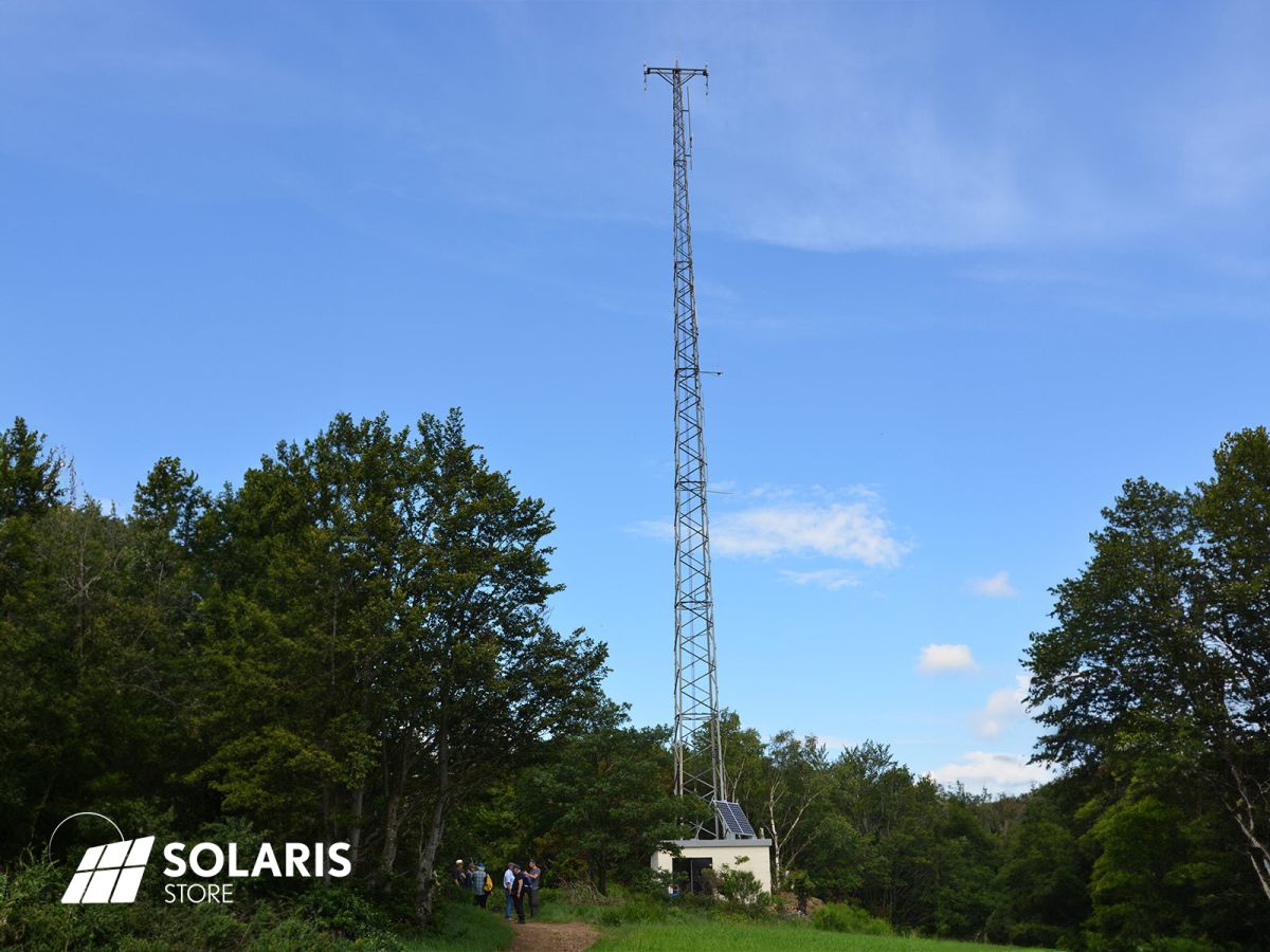 Antenne relais radio amateur 100% autonome en électricité