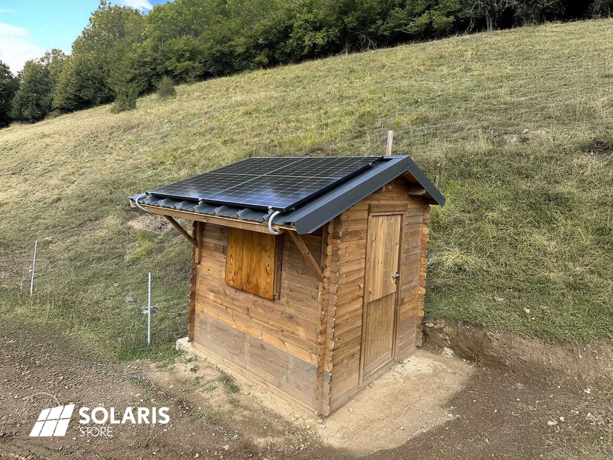 Un chalet autonome dans les Pyrenées pour les vacances